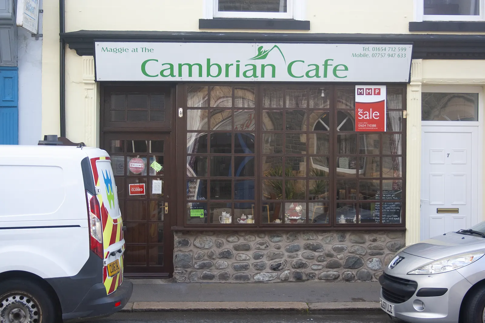 Cambrian Cafe Signage